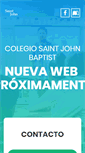 Mobile Screenshot of colegiosaintjohn.com
